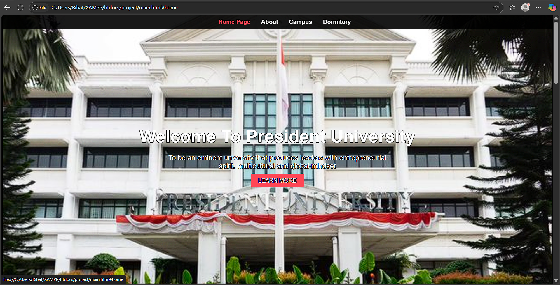 Virtual Tour Campus Web